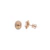 Image 2 : 14KT Rose Gold 2.10 ctw Morganite and Diamond Earrings