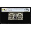 Image 1 : 1863 Third Issue 25 Cents Fractional Currency Note Fr.1294 PCGS Gem Unc 65PPQ