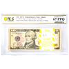 Image 1 : Pack of 2017A $10 Federal Reserve STAR Notes ATL Fr.2045-F* PCGS Superb Gem UNC 67PPQ