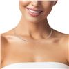 Image 3 : 14KT White Gold 0.75 ctw Diamond Necklace