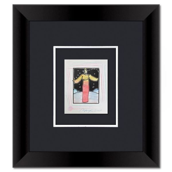 Peter Max Original Mixed Media on Paper