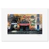 Image 1 : Thomas Pradzynski (1951-2007) "Cafe Gitman-Napoli" Limited Edition Serigraph on Paper
