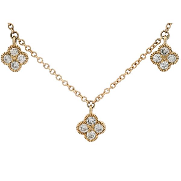 14KT Yellow Gold 0.51 ctw Diamond Necklace
