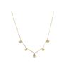 Image 5 : 14KT Yellow Gold 0.51 ctw Diamond Necklace