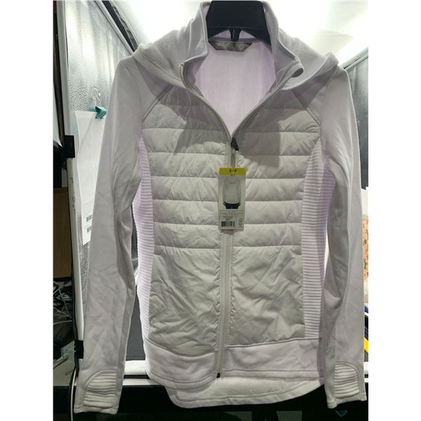 Tuff Athletics Womens Insolated Sweater With Hood Size: S/P - Color: White