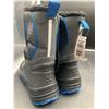 Image 2 : XMTN - Waterproof Black & Blue Winter Boots Size: 3