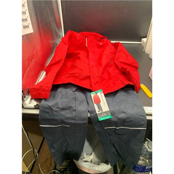Paradox Boy's Rain Suit 2piece Size: XL/TG (14/16) Boy's