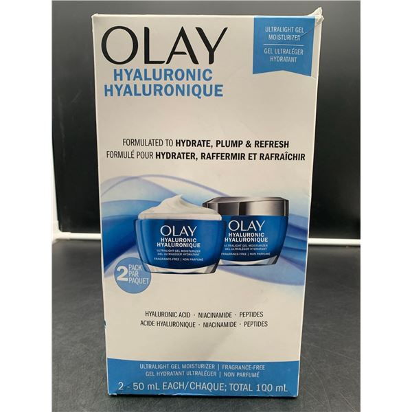 Olay Hyaluronic, Plump & Refresh Ultralight Gel Face Moisturizer, Fragrance-Free