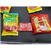 Image 2 : Squashies Sour Cherry & Apple Candy - 5 bags 160g (per bag) Sweet Sixteen Cherry Ribbon Licorices - 