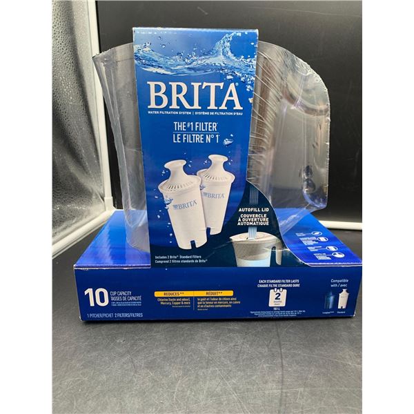 Brita Water Filter System  Contains 1 Pitcher/ 2 Brita Standard Filters Can hold up to 151L