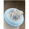 Image 4 : Dr Brown's White/ Blue Sippy Cups for Kids Set of 2 - can hold up to 270mL