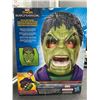 Image 2 : MARVEL THOR RAGNAROK HULK OUT MASK w/ Adjustable Strap, Moving Mouth & Eyebrows