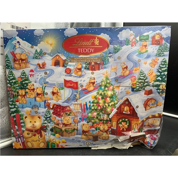 Lindt Teddy Advent Calander of Assorted Chocolates  331g