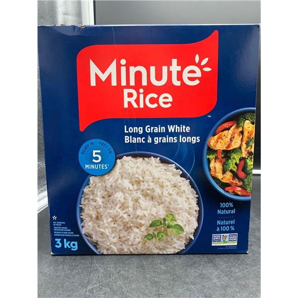 Minute Rice Instant Ling Grain Rice 3Kg