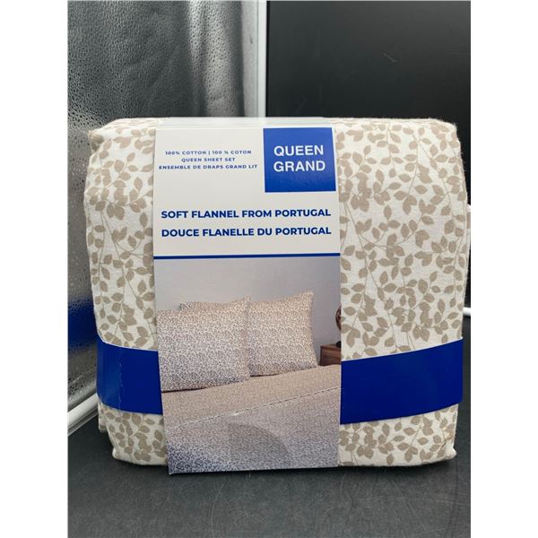 Queen Size Flannel Sheets Set from Portugal