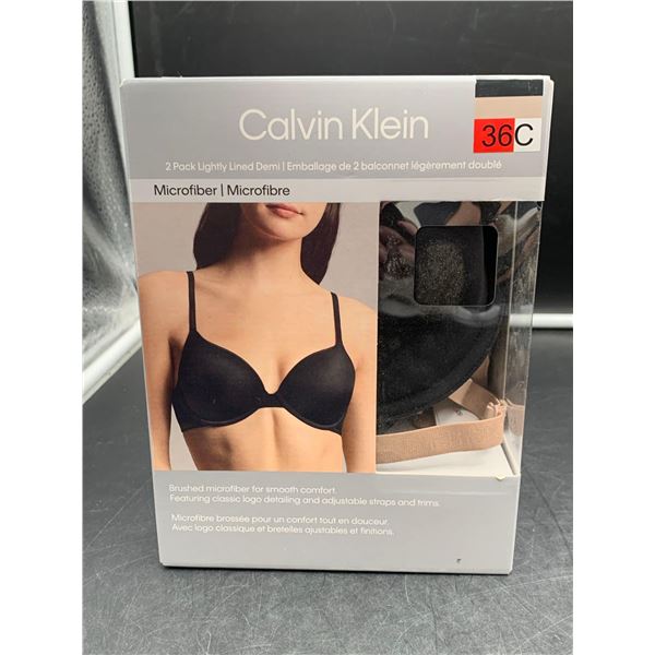 Calvin Klein Microfiber Bra 2 Pack - 36C
