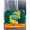 Image 1 : Perrier & Juice Pineapple & Mango Sparkling Beverage (6 x 330ml)