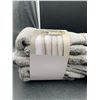 Image 2 : Serene 3 pc Cotton Hand Towel Sey - Gray