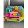 Image 1 : Bubble Guppies Splash n Slide Bubble Boat Playset