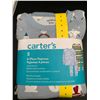 Image 1 : Carter's 4 Pc Christmas Jammies Set - Size 5