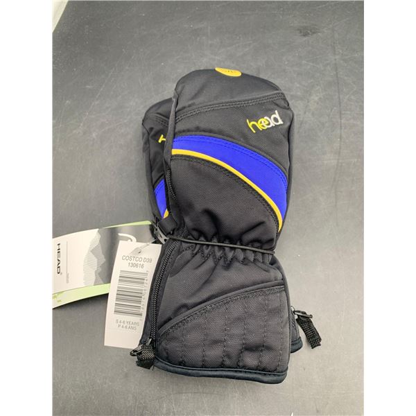 Head Children's Mittens - Back