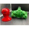 Image 2 : Lot of 2 Super Hero Piggy Banks