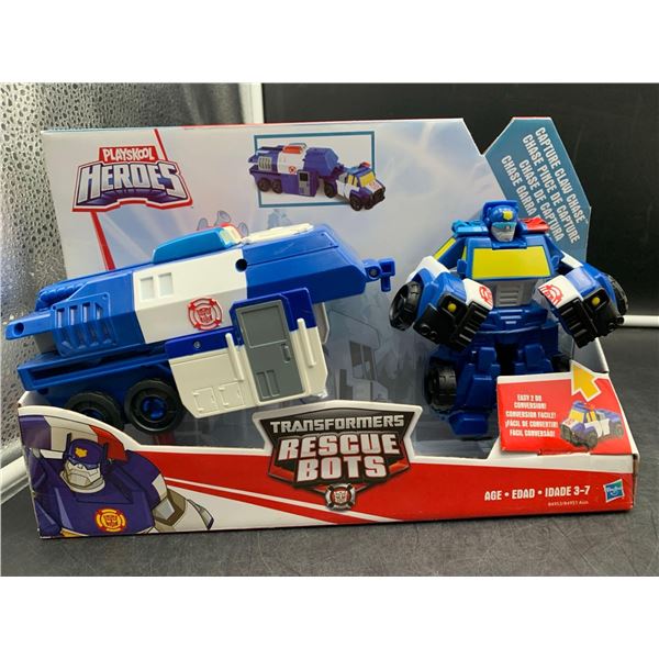 Playschool Heroes Transformers Rescue bots Police Play Set