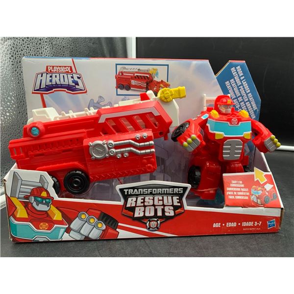 Playschool Heroes Transformers Rescue bots Firetruck Play Set
