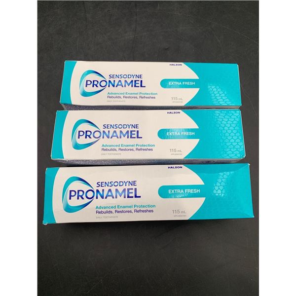 Sensodyne Pro Enamel Toothpaste 3x 115ml