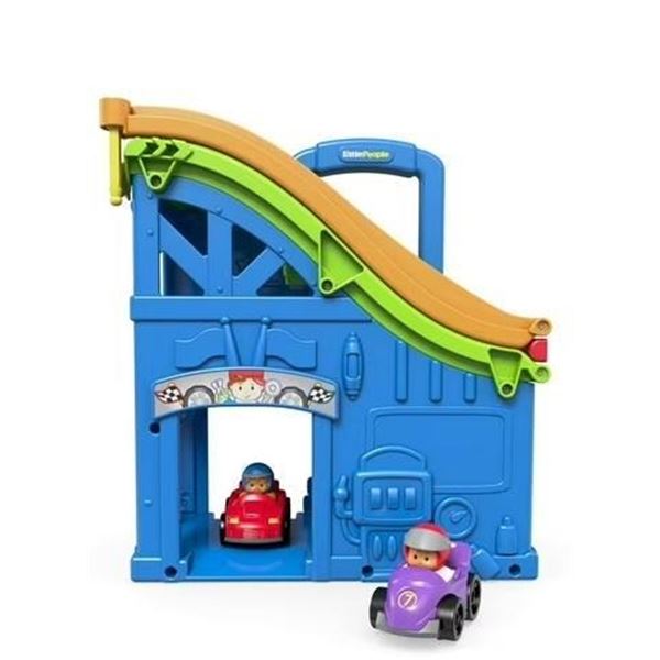 Fisher-Price Little People Wheelies Race And Chase Carrier