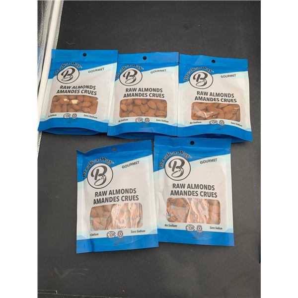 Break-A-Way Raw Almonds 5x100g