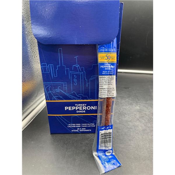 59th Street Turkey Pepperoni Sticks (25 x 40g)