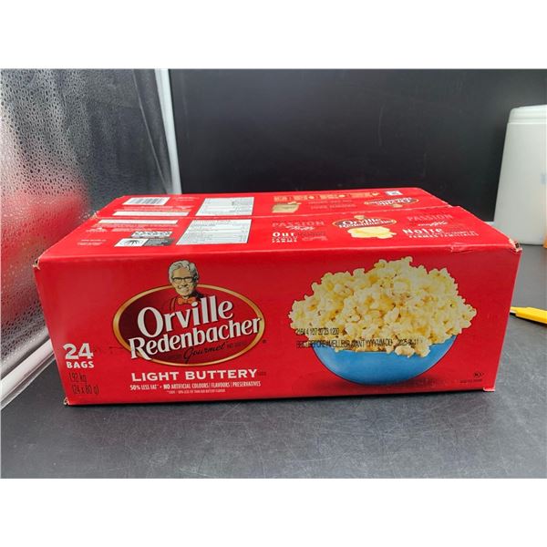 Orville Redenbacher Light Buttery Gourmet Popcorn • 24 x 80 g