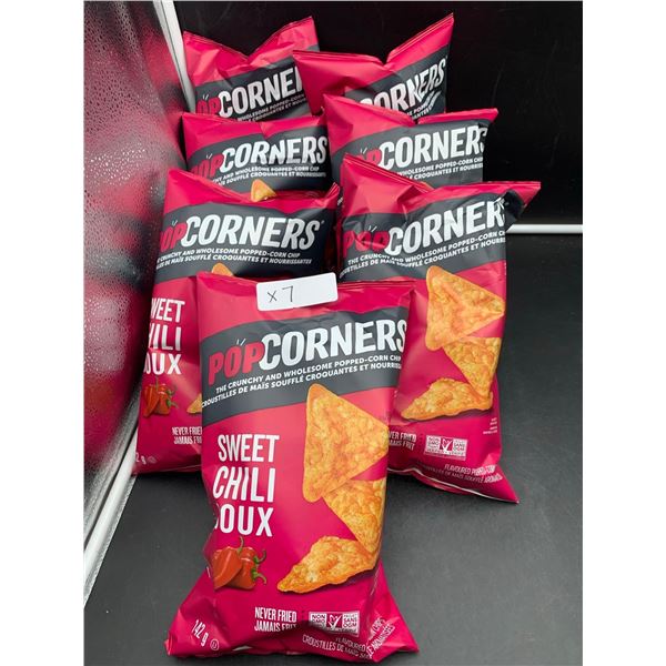 PopCorners Sweet Chili Doux Snack Chips 7x142g