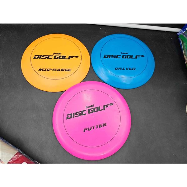 Disc Golf Set - Lot of 3 - Putter, Mid-Range & Driver