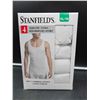 Image 1 : Stanfields 4pc Men's Athletic Tanks - X-Large