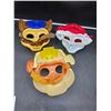 Image 2 : Paw Patrol Costume Masks Set of 3 - Marshall, Rubble, and Chase
