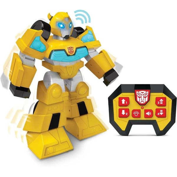 Playskool Heroes Transformers Rescue Bots Academy Mega Mighties Bumblebee Collectible 10-Inch Robot 