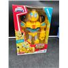 Image 2 : Playskool Heroes Transformers Rescue Bots Academy Mega Mighties Bumblebee Collectible 10-Inch Robot 