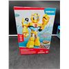 Image 3 : Playskool Heroes Transformers Rescue Bots Academy Mega Mighties Bumblebee Collectible 10-Inch Robot 
