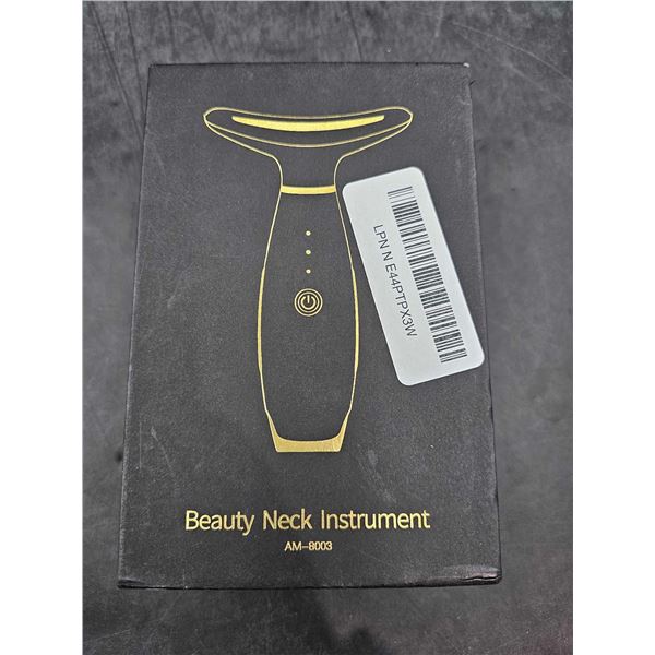 EMS Face Neck Beauty Device  Vibration Neck Massager LED Photon Therapy Skin Lifting Reduce Double C