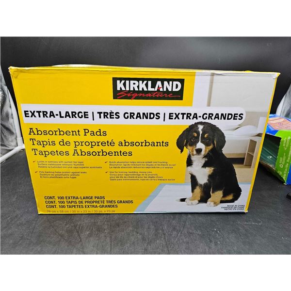 Kirkland E-Large Absorbant Pet Training Pads 100 Count