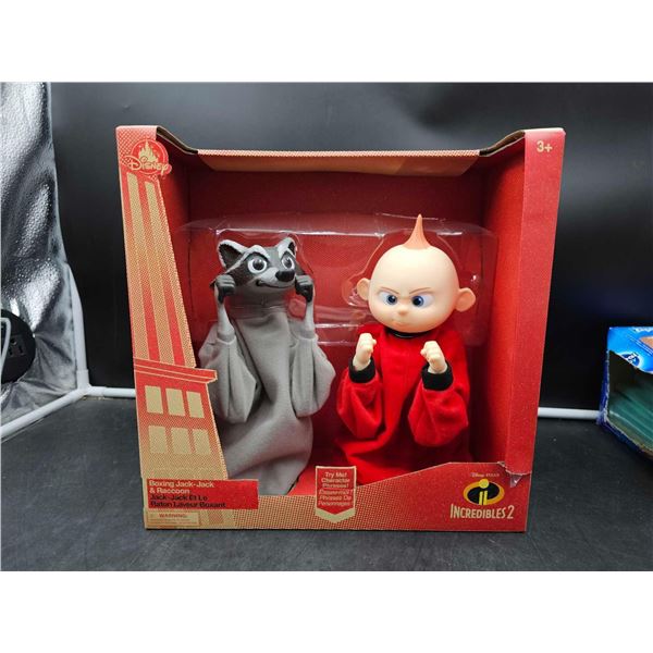 Incredibles 2 Boxing Jack Jack & Raccoon Toy