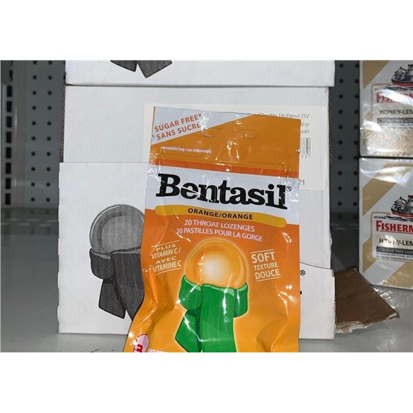Bentasil Orange Throat Lozenges 12x38g