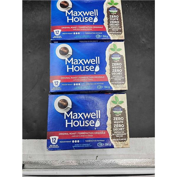 Maxwell House K-Cup Coffee Pods 3x12 Count