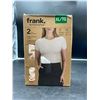 Image 1 : Frank 2 Pack Ladies Contour T-Shirts Size XL