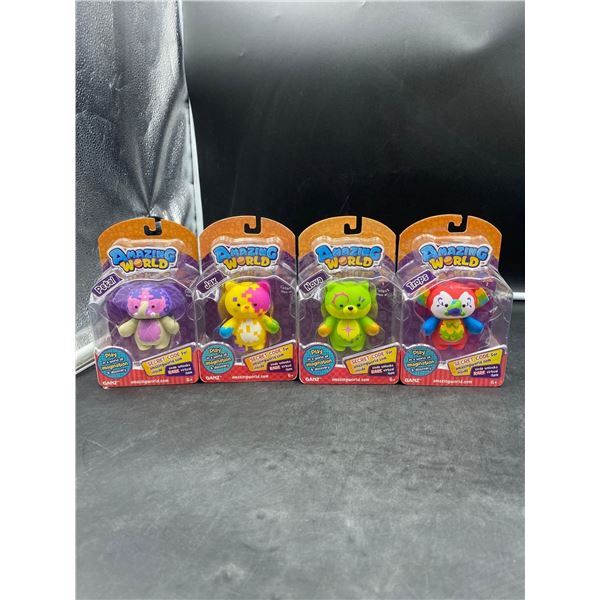 Amazing world figurines Lot of 4