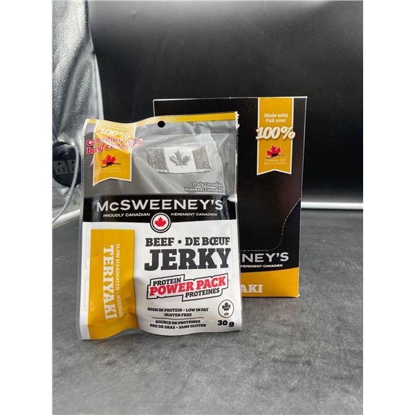 McSweeney's Slow Marinated Beef Jerky Box 12x30g
