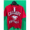Image 1 : Calgary Stampeders Football T-Shirt Size Adult Large