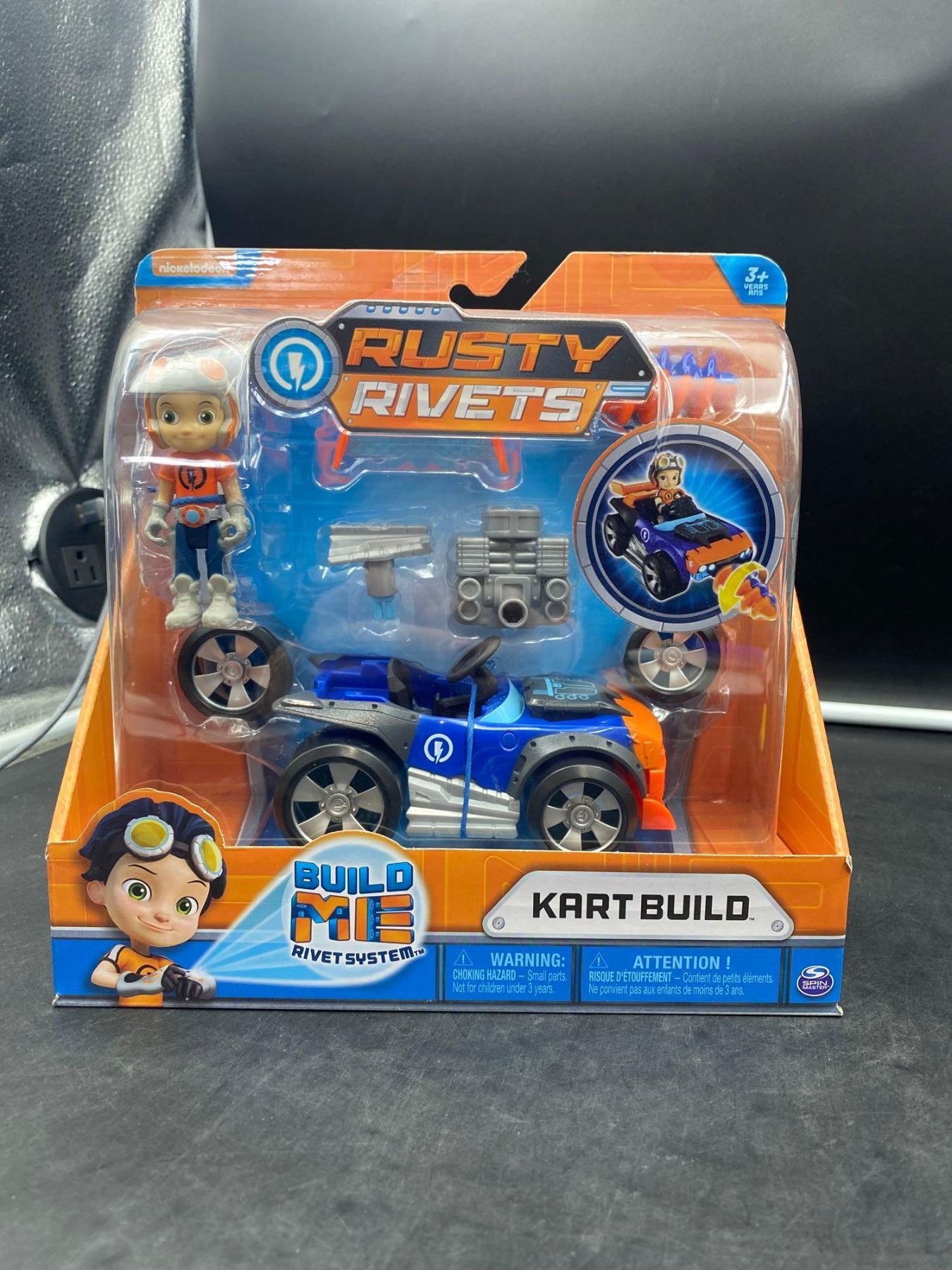Rusty Rivets KART BUILD with Boy Driver by Nickelodeon